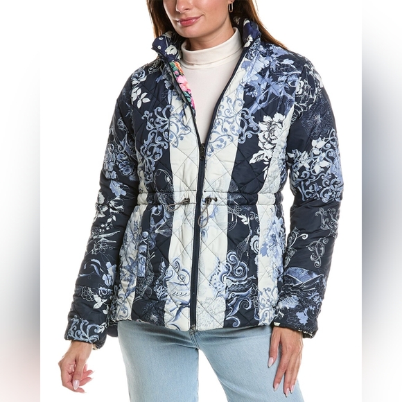 NWT Johnny WAS Reversible Coat - L - Picture 2 of 5